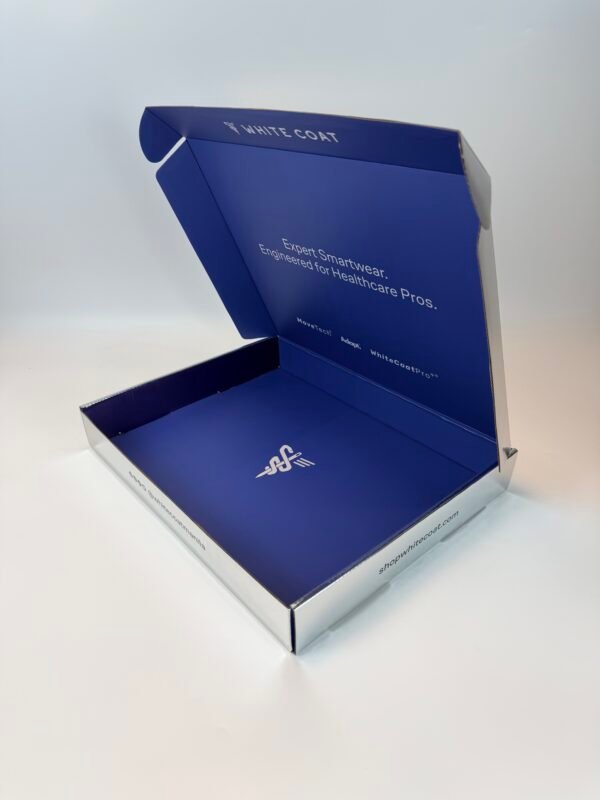 premium-subscription-box-packaging-factory Custom Silver Foil Metallic Mailer Box with Double-Sided Printing