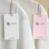 custom luxury clothing hang tags with logo printing