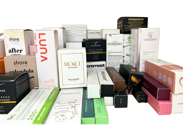 Custom Cosmetic Packaging Boxes Custom cosmetic folding carton box manufacturer