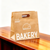 Custom Die Cut Handle Kraft Paper Bakery Bag Custom-Die-Cut-Handle-Kraft-Paper-Bakery-Bag