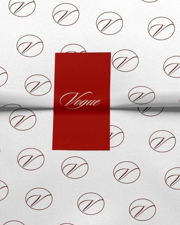 custom wrapping paper and custom sticker