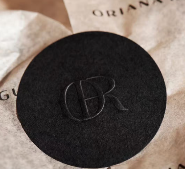 Custom Sticker with embossed
