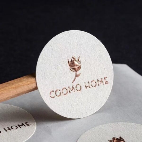 Custom stickers with hot-stamping logo Custom-stickers