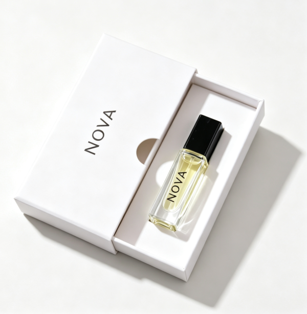 Custom white drawer perfume box with foam insert for luxury fragrance packaging Custom Luxury Perfume Gift Boxes | Rigid Magnetic & Drawer Perfume Packaging