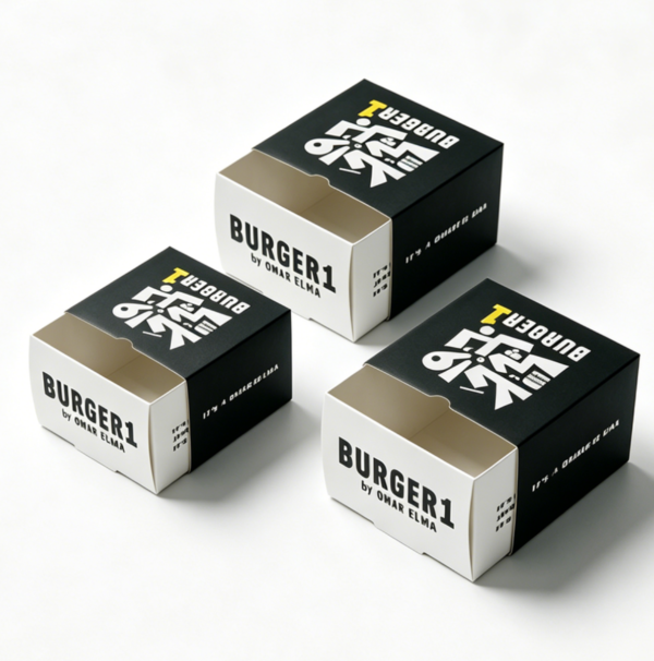 Disposable-Food-Grade-Paper-Burger-Packaging-Box-with-Logo-Printing