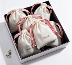 Jewelry & Cosmetic Packaging 5 Drawstring bag