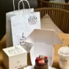 Wholesale-Custom-Printed-Cake-Box-Bread-Bag-Takeaway-Tote-Bag