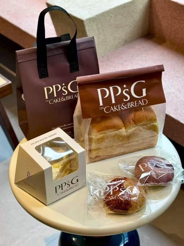 Wholesale-Custom-Printed-Cake-Box-Bread-Bag-Takeaway-Tote-Bag
