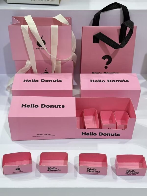 Wholesale-Custom-Printed-Cake-Box-Bread-Bag-Takeaway-Tote-Bag