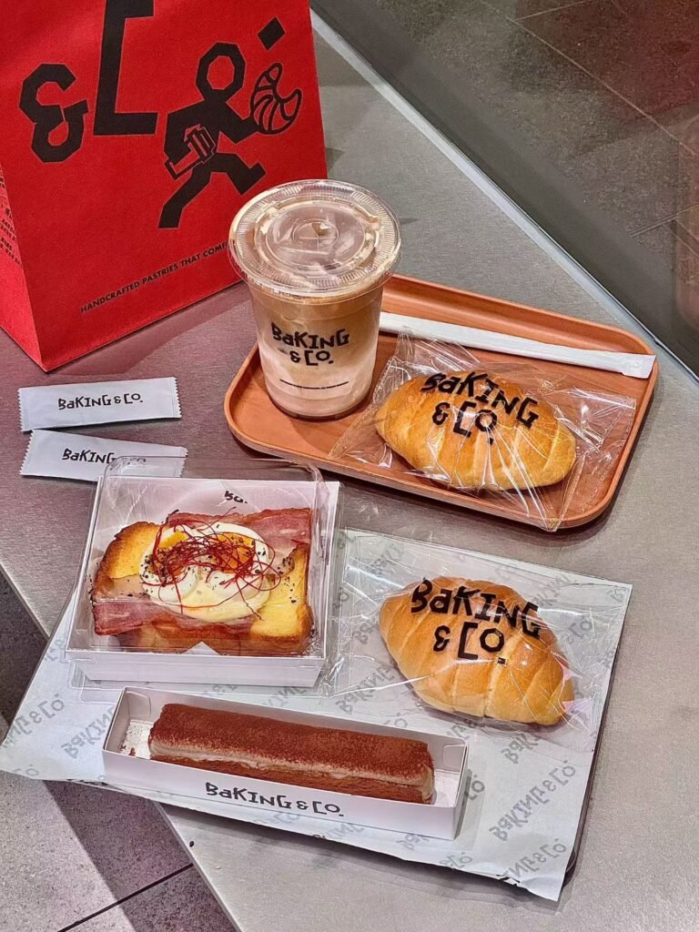 Wholesale-Custom-Printed-Cake-Box-Bread-Bag-Takeaway-Tote-Bag