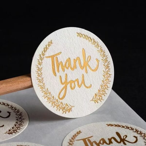 thank you stickers. Custom-stickers