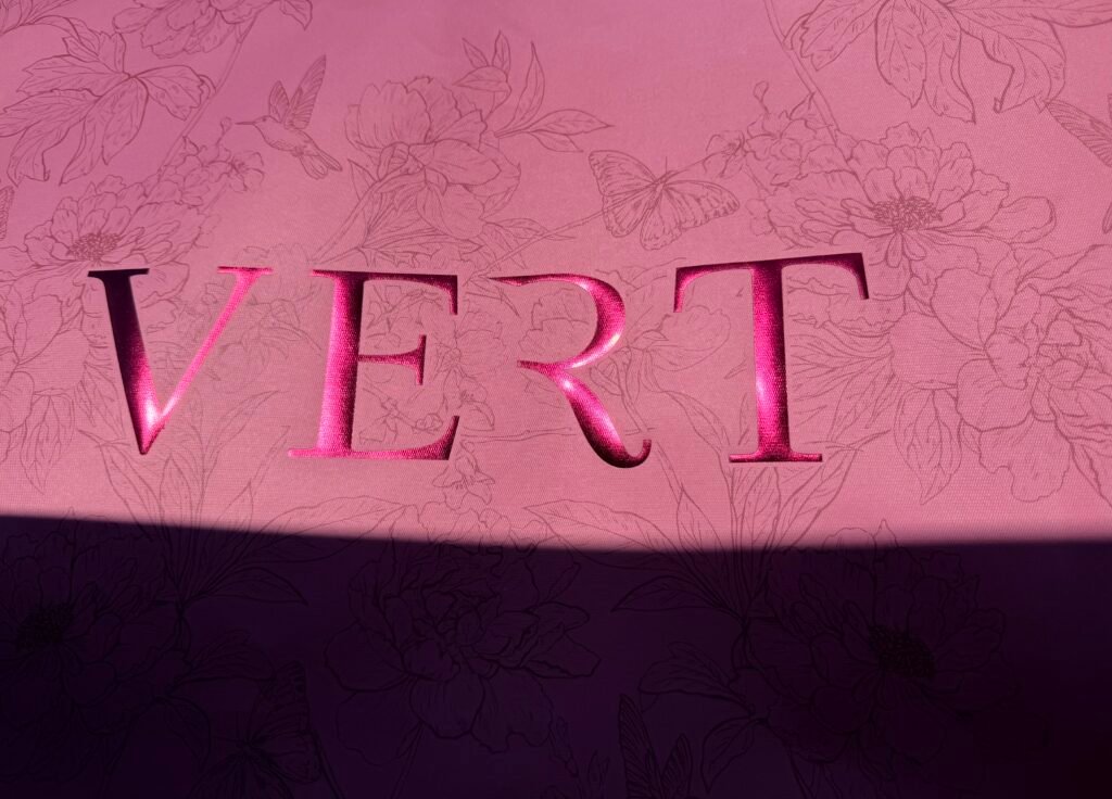 Special Textured Paper with Hot Stamping and Embossing