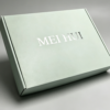 sage-green-mailer-box-silver-foil-logo Luxury custom mailer box with silver foil logo for premium branding